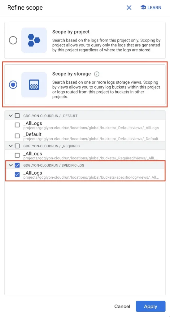 Article Centralized multi project log monitoring 4