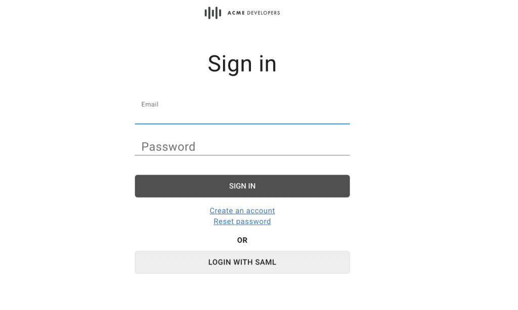 Auth0 as SAML Identity Provider IdP for Apigee Integrated Developer Portal 5