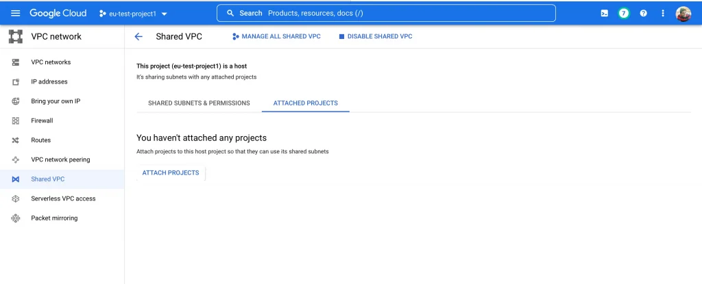 Article Centralised GCP Loadbalancer with Cross project backend services 7
