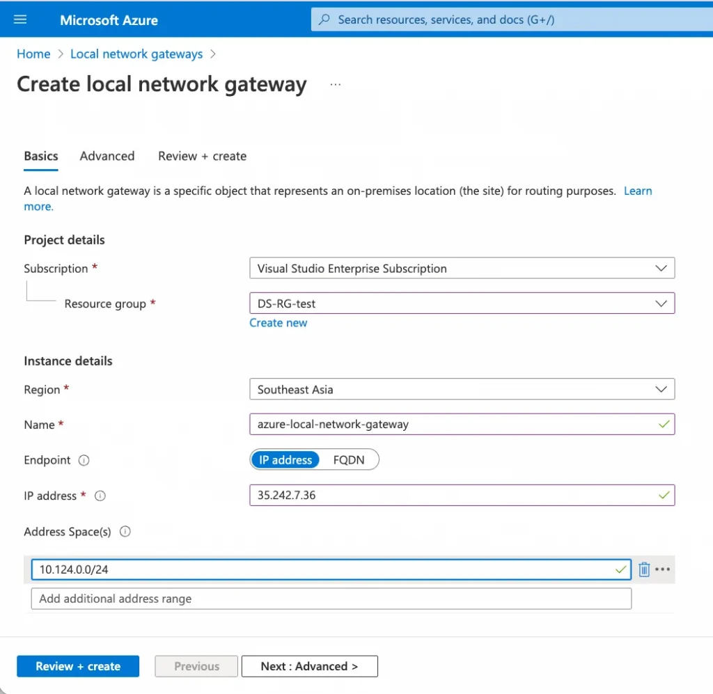 Article Cloud Connectivity GCP and Azure 11
