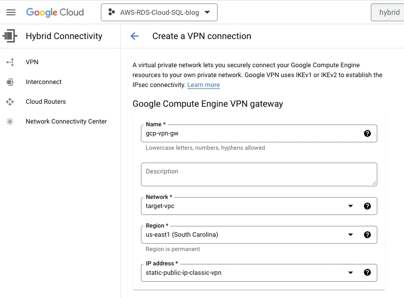 Article Migrating AWS RDS to Cloud SQL using GCP DMS 23