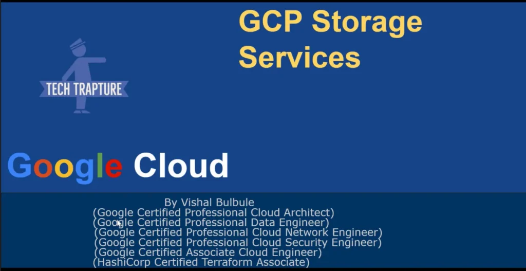 Article Storage and database services in Google Cloud 1