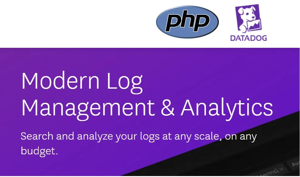 Article Use Datadog to manage your Logs from a PHP application 1