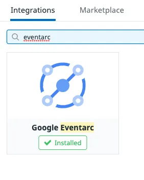 Article Route Datadog monitoring alerts to Google Cloud with Eventarc 3